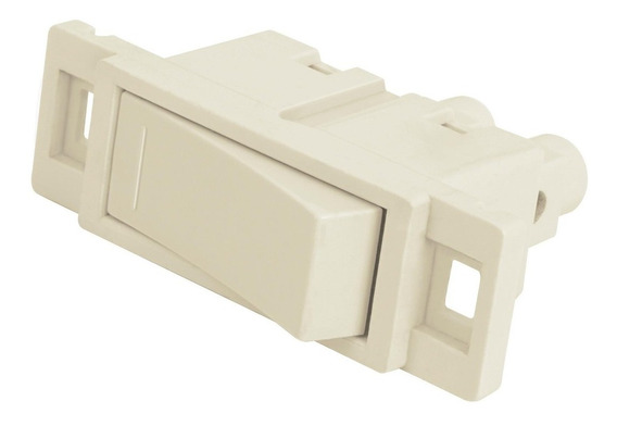 Interruptor sencillo color blanco economica