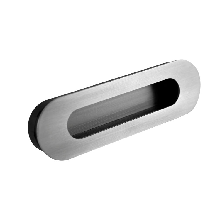 Jaladera oval 5omm acero inoxidable