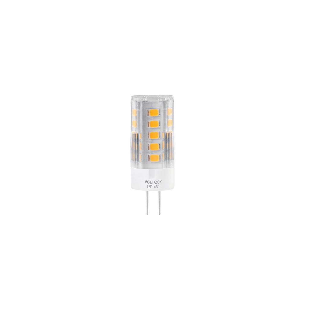 Lampara led tipo capsula de 3 w luz calida