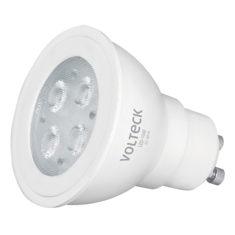 Lampara led tipo mr 16 de 6 w luz de dia