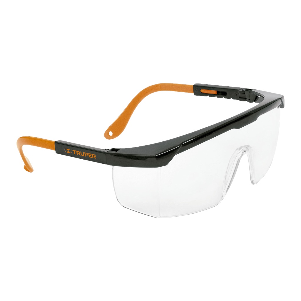 Lentes de seguridad ajustables transparentes