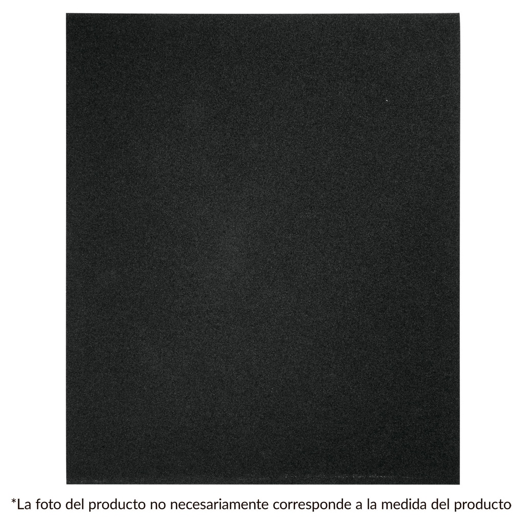 Lija de esmeril negra grano 80