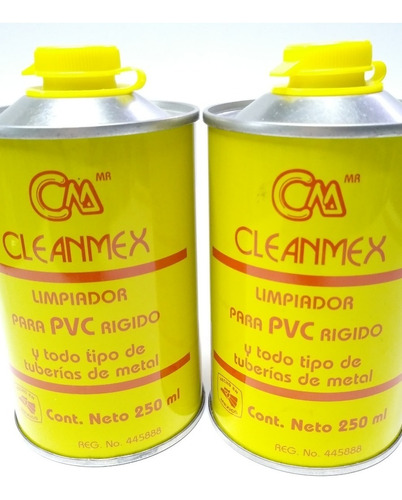 Limpiador para pvc 250 ml