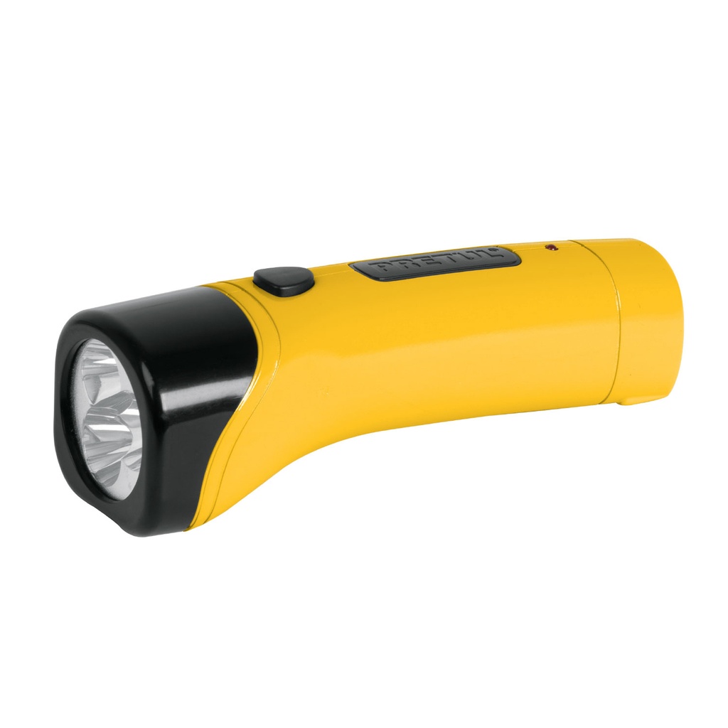 Linterna recargable led 50 lumenes plastica