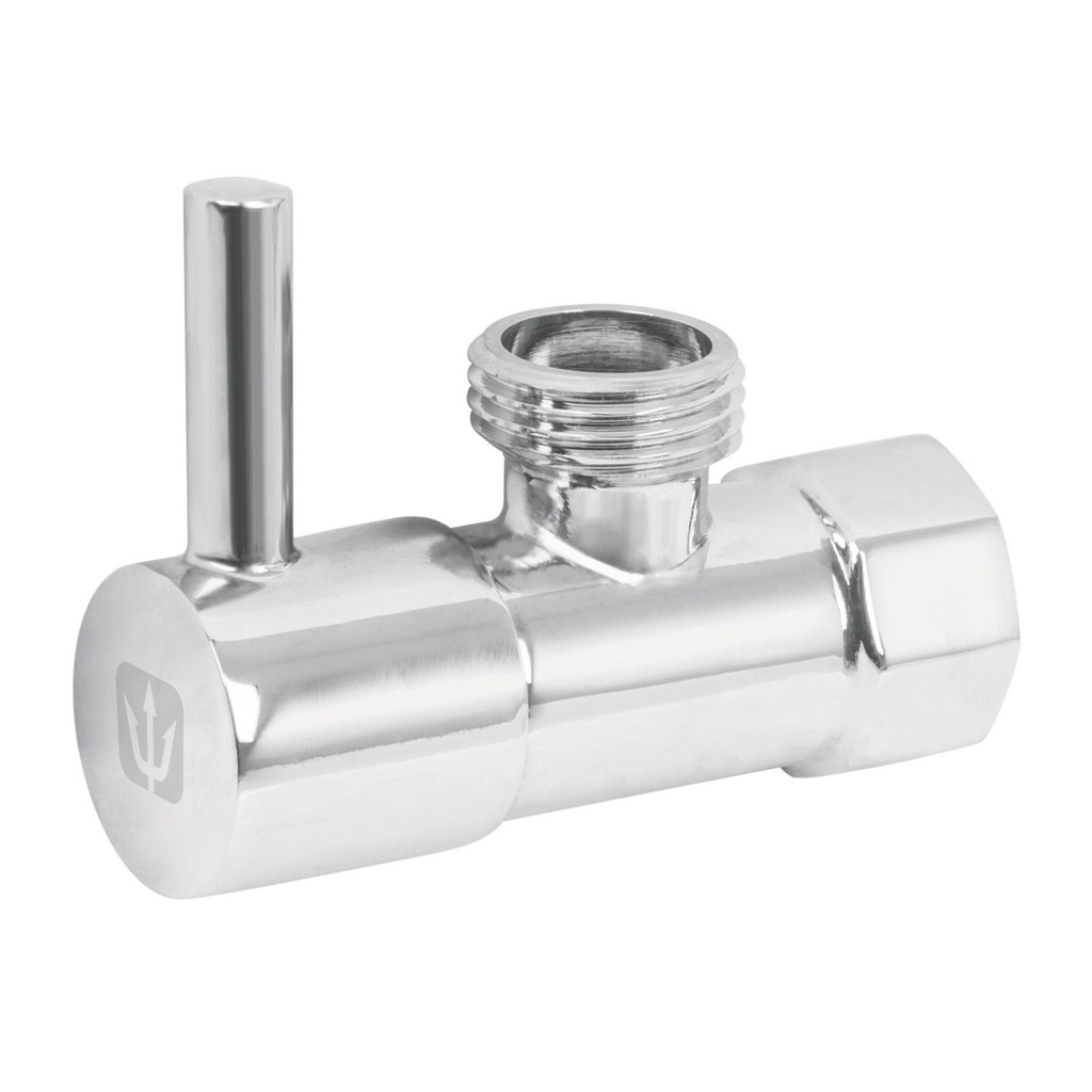 Llave angular 1/4" de vuelta sin contratuerca