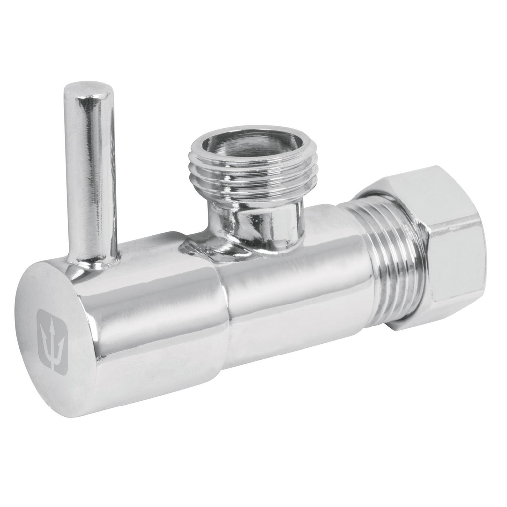 Llave angular 1/4" de vuelta tipo barril