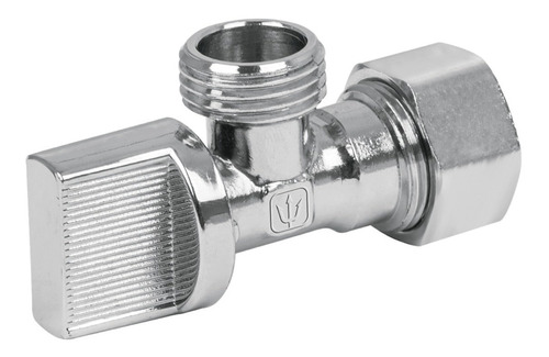 Llave angular con contratuerca 1/4" de vuelta de 1/2" x 1/2"