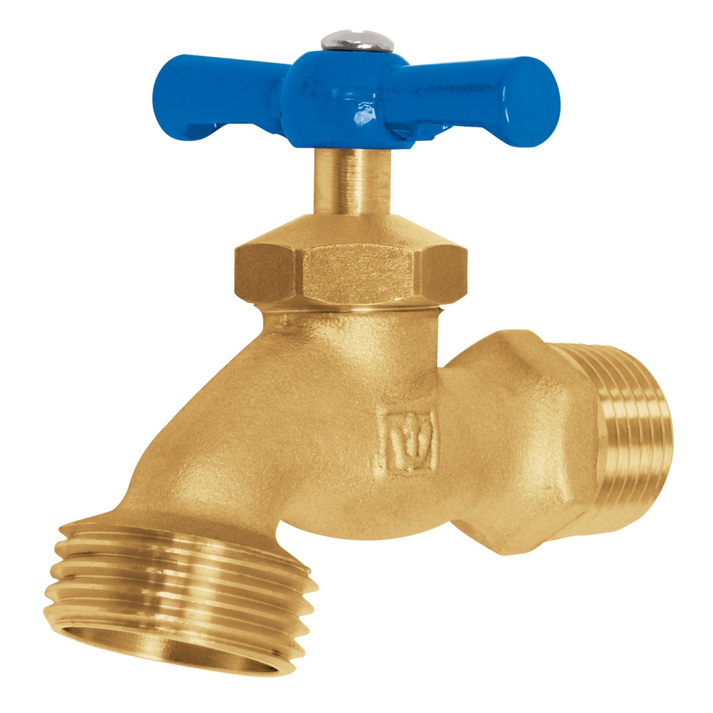 Llave para manguera de latón de 1/2" 140grs