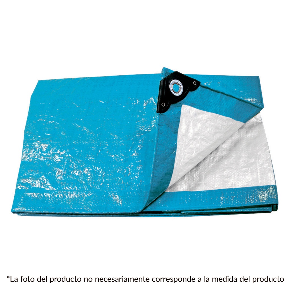 Lona 3 x 6 metros azul