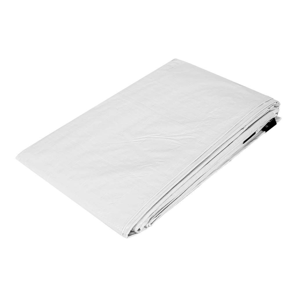 Lona 4 x 5 mts blanca