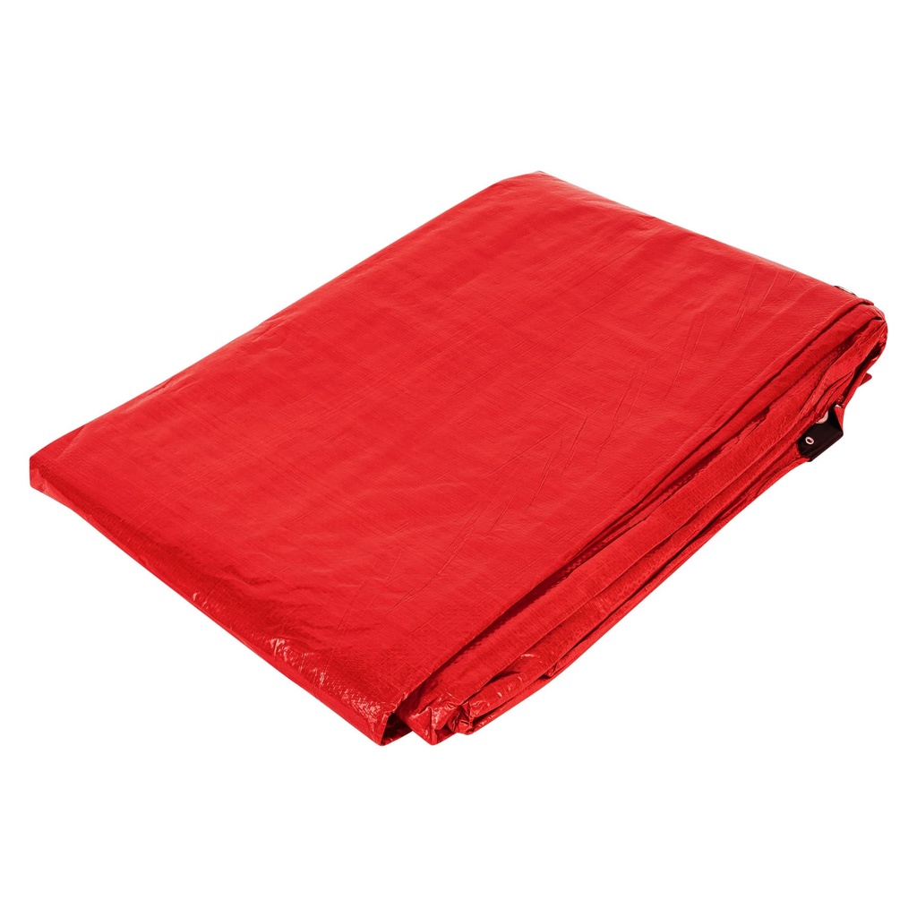 Lona 4 x 6 mts roja