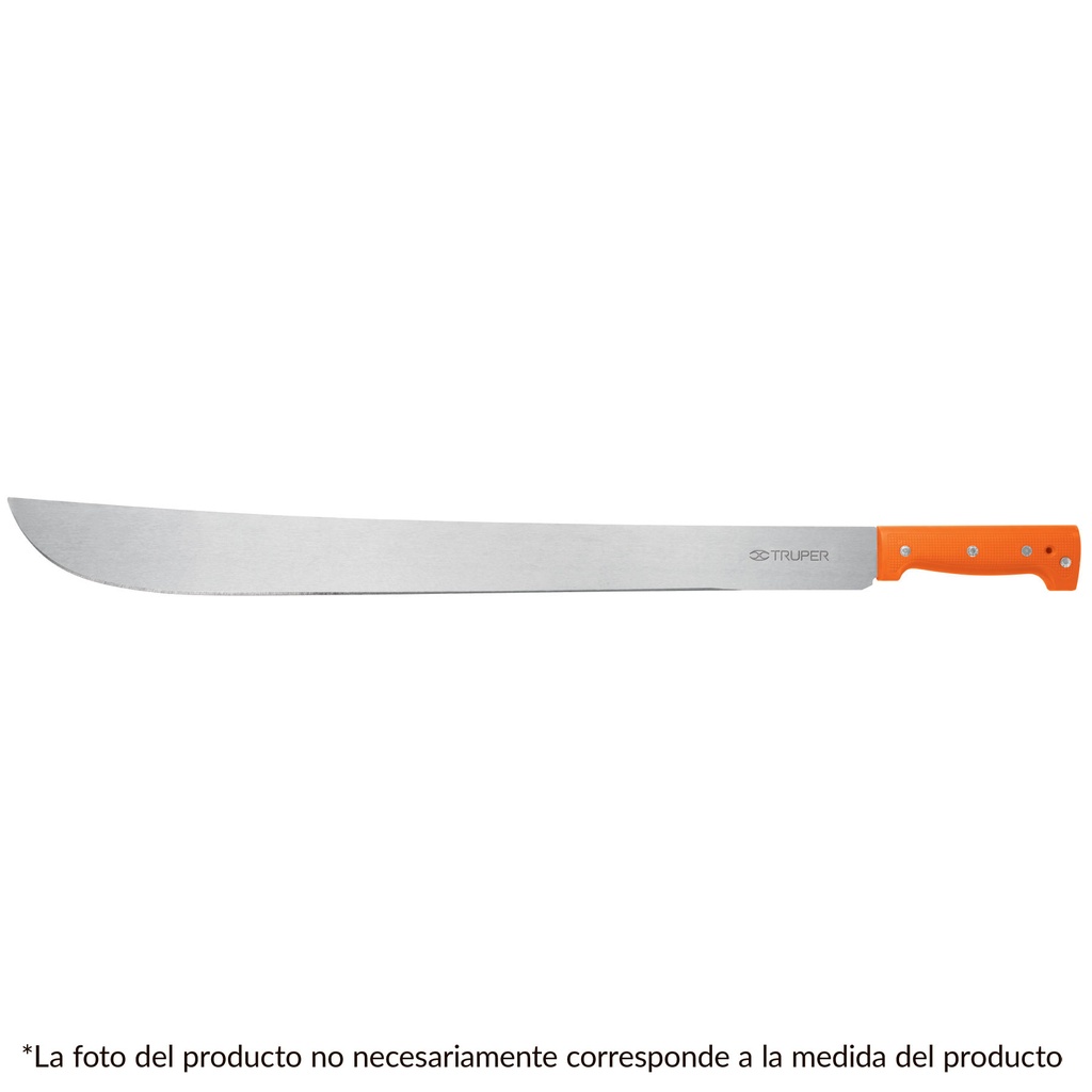 Machete estandar cacha naranja de 16"