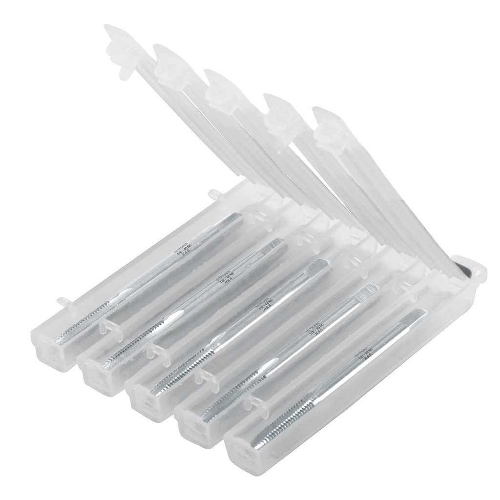 Machuelo semiconico de 1/8" x 40 cuerda gruesa