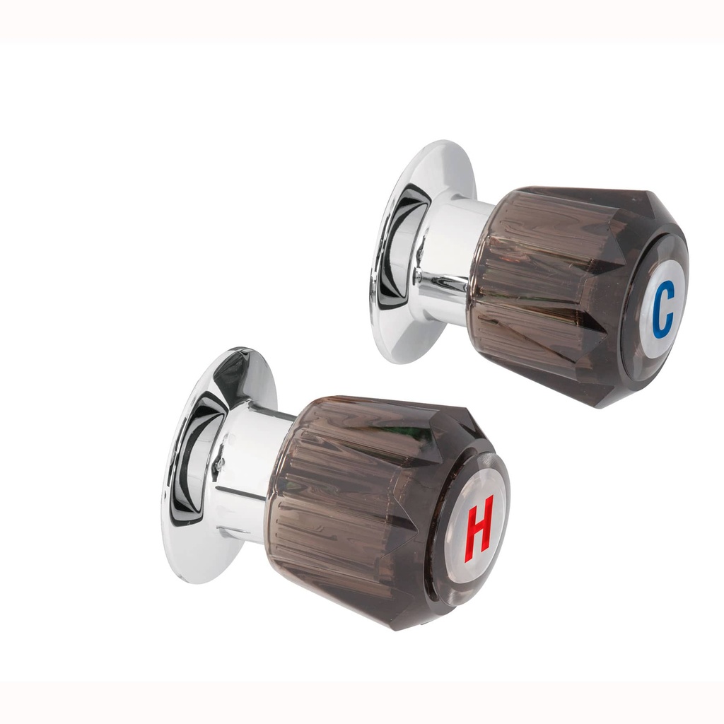 Manerales para regadera de acrilico humo