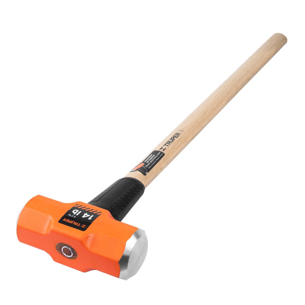 Marro de 14 lbs con mango de madera 36"