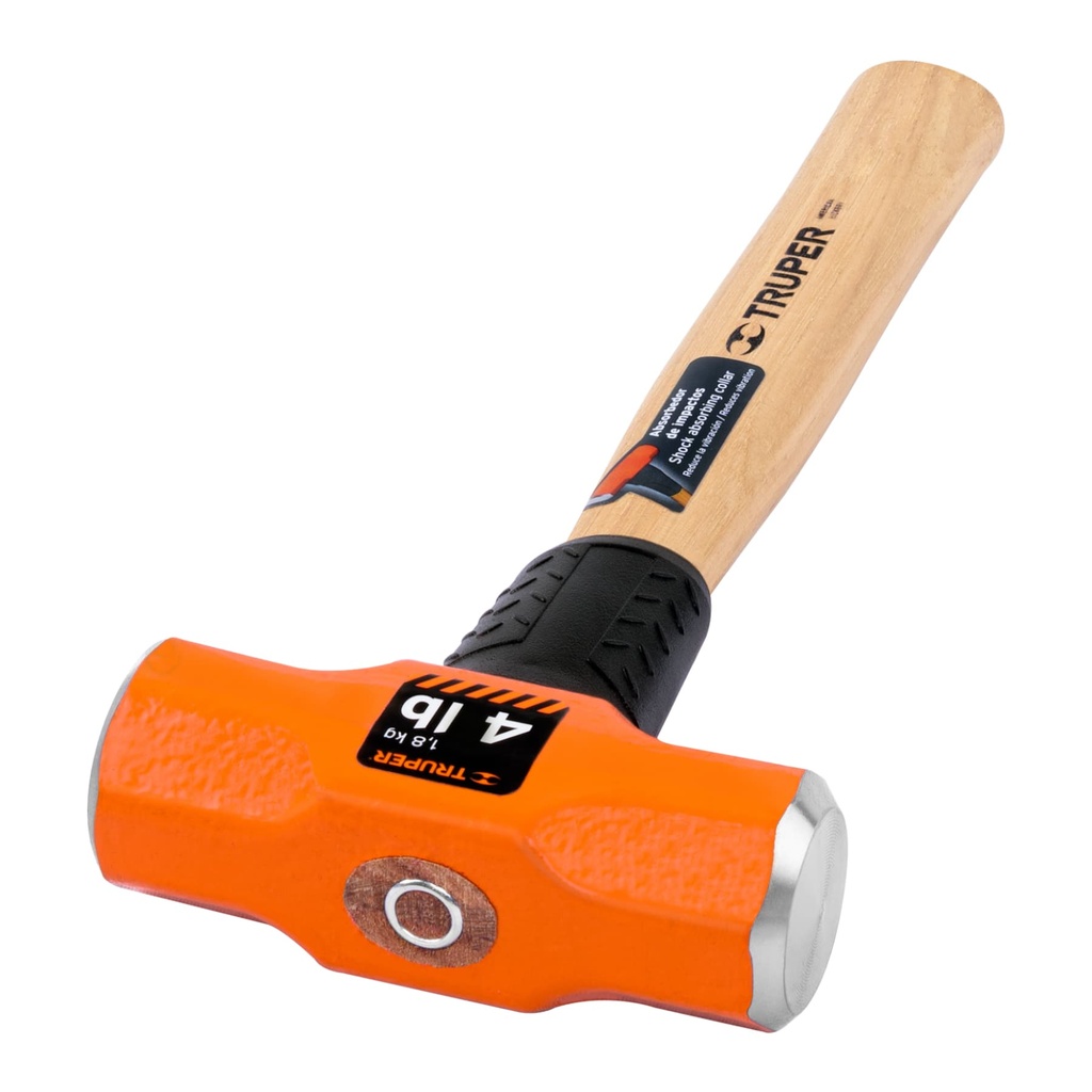 Marro de 4 lbs con mango de madera 12"