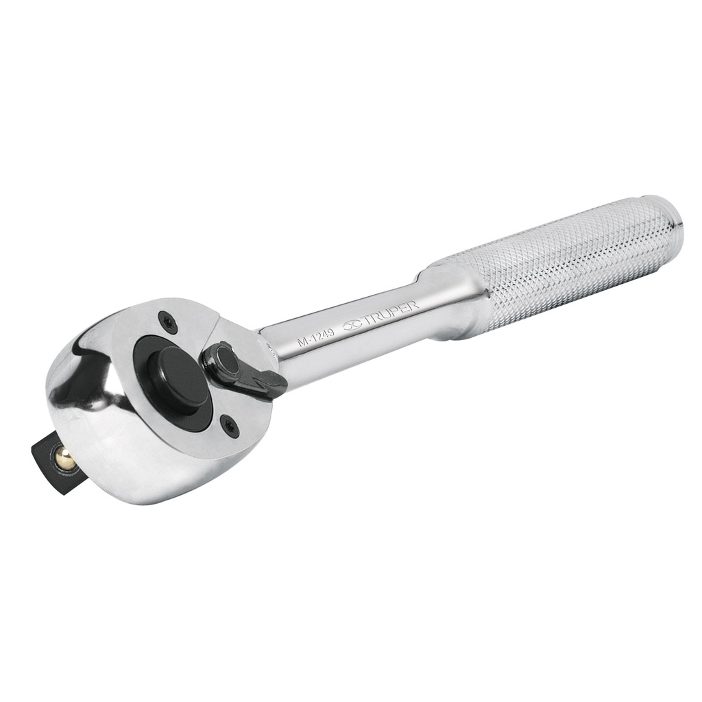 Matraca cuadro de 1/2" cabeza de pera liberacion rapida