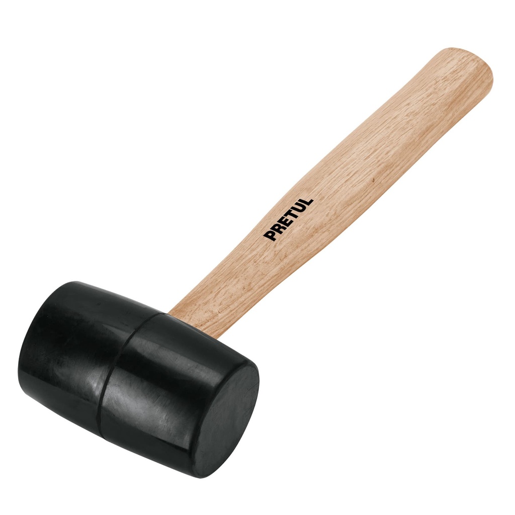 Mazo de hule negro de 16 oz