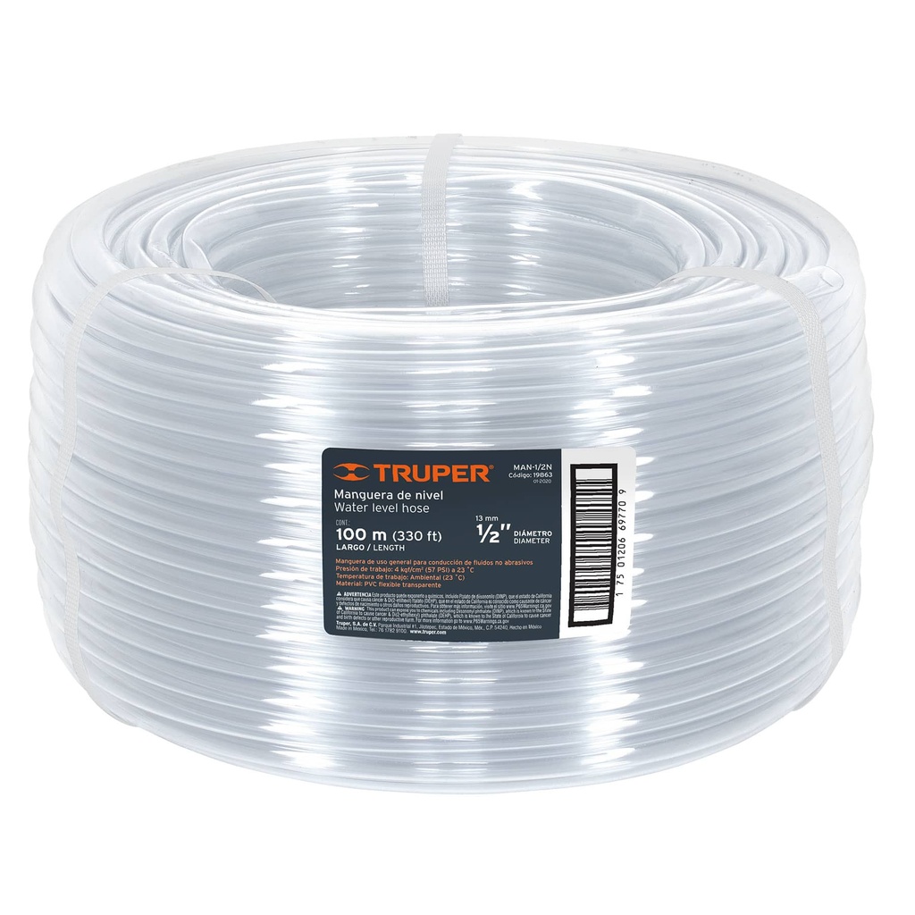 Metro de manguera de nivel 5/16"