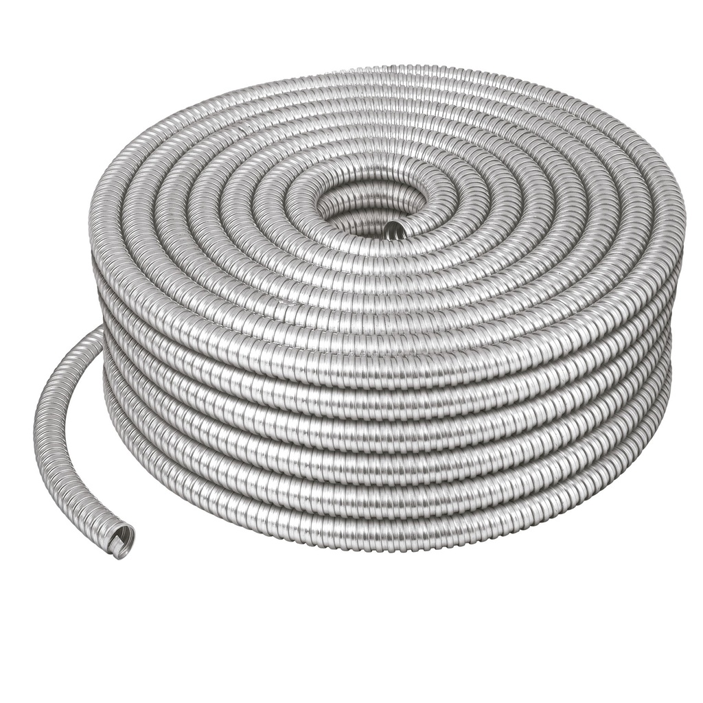 Metro de tubo flexible metálico de 1/2"