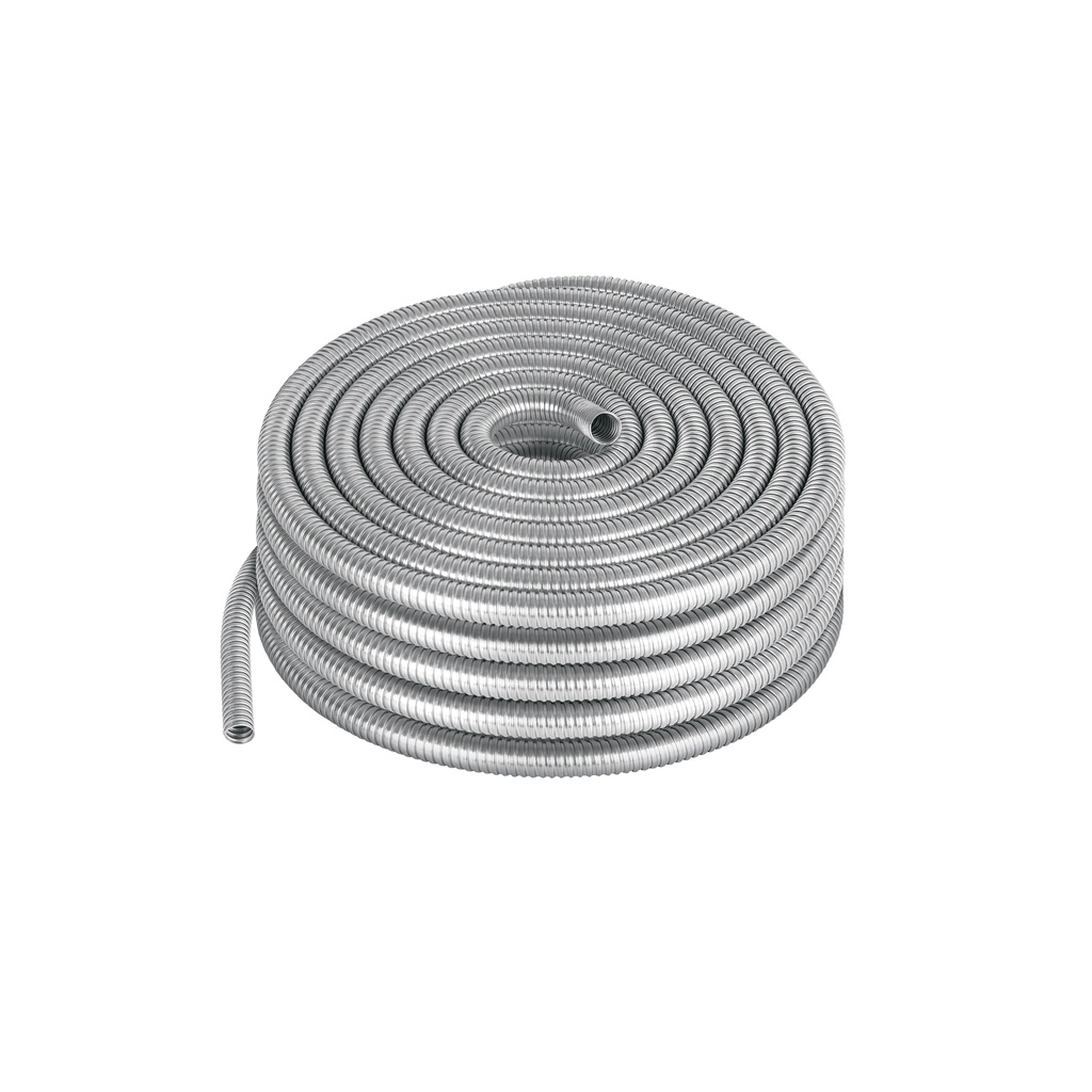 Metro de tubo flexible metálico de 3/4"