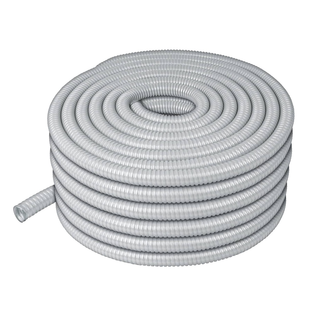 Metro de tubo flexible recubierto en pvc de 1"