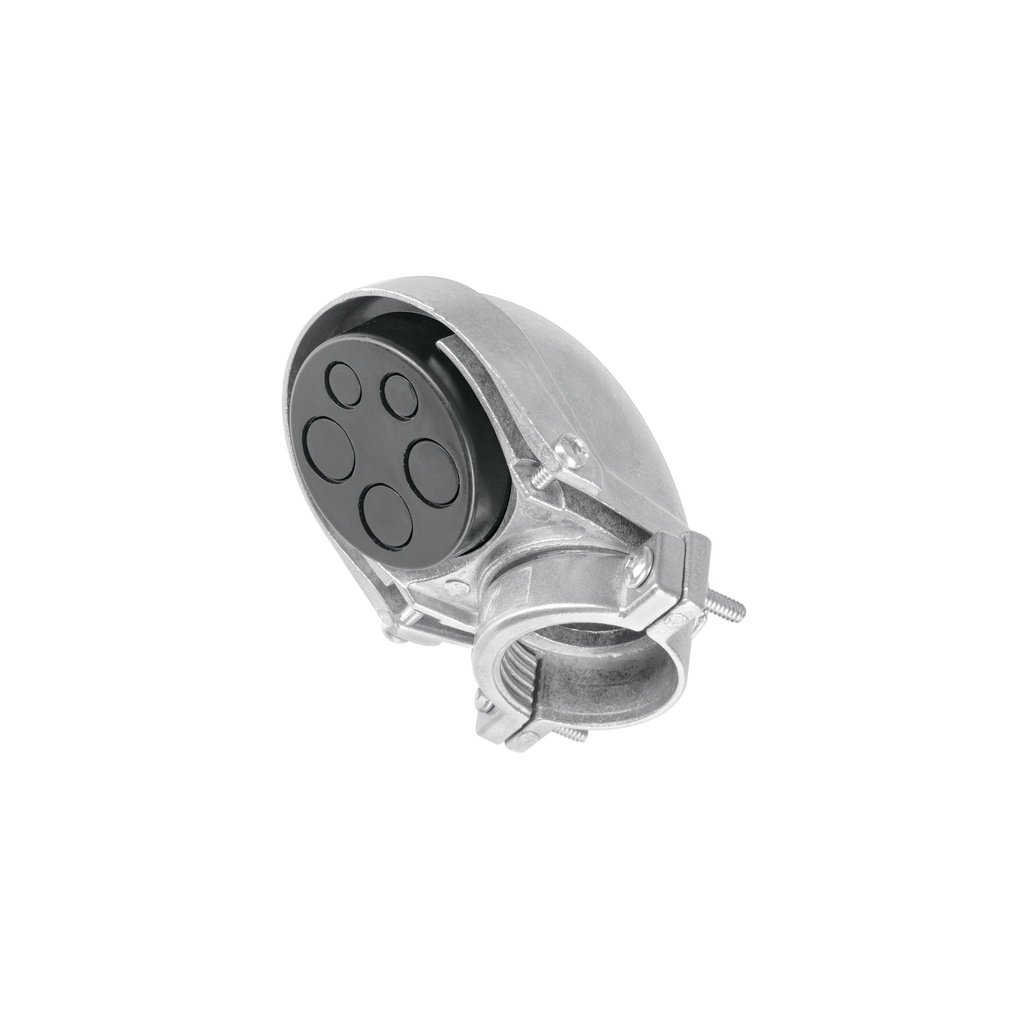 Mufa con abrazadera para tubo 1 1/4"