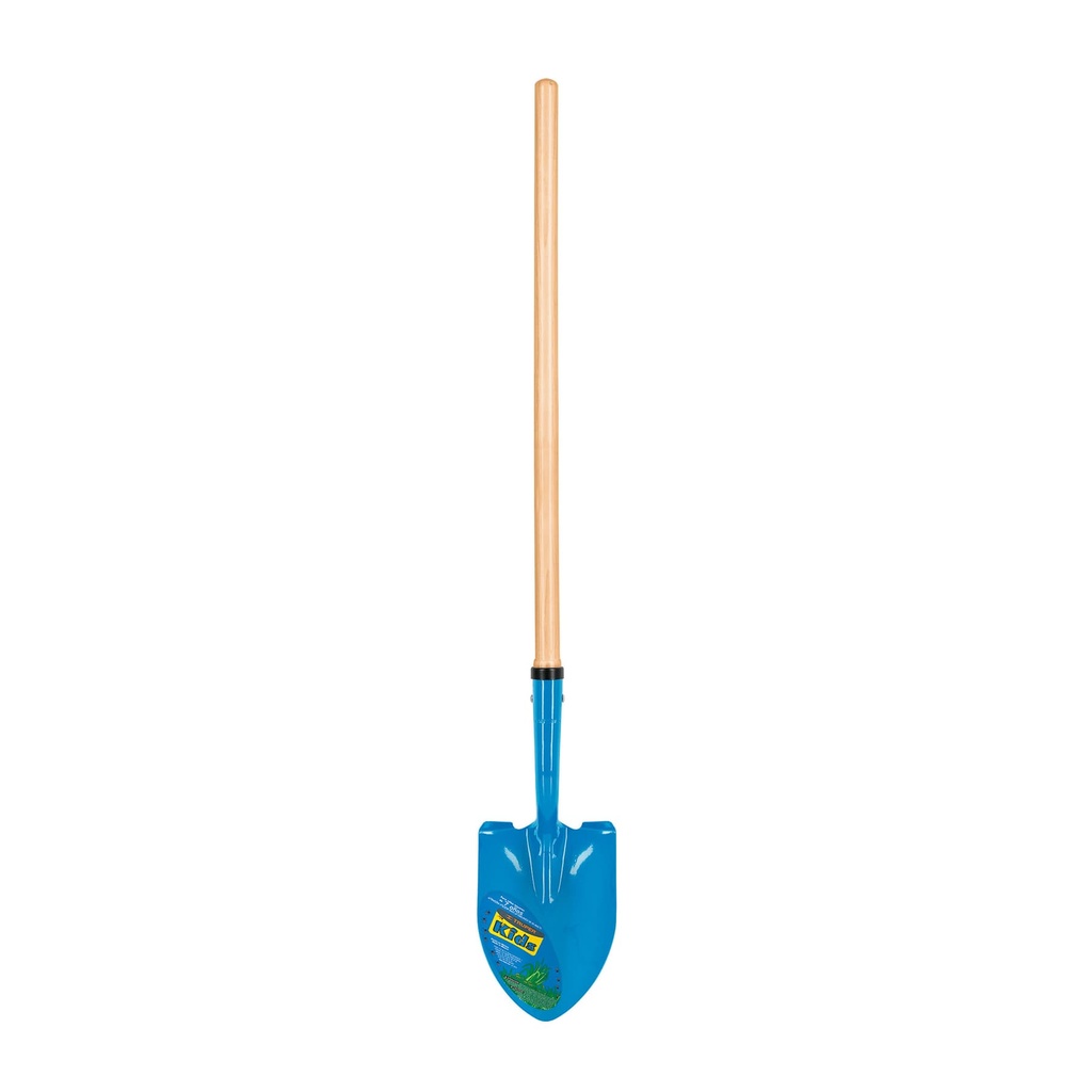 Pala cuadrada para niños con mango de madera 30"