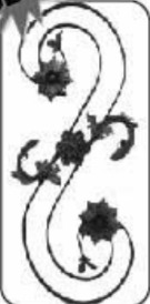 Panel vertical de 92 x 43 cm 1/4" x 1/2" paver101