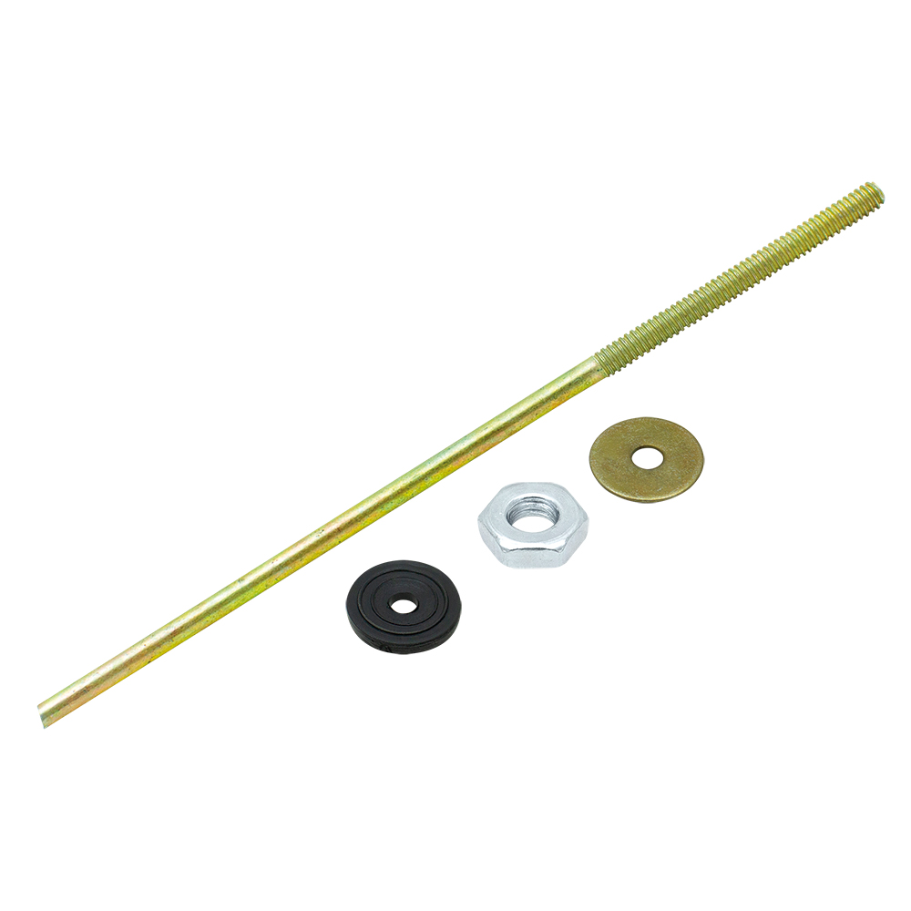 Paquete Birlo para lampara 1/4" x 12", con accesorios 10pz