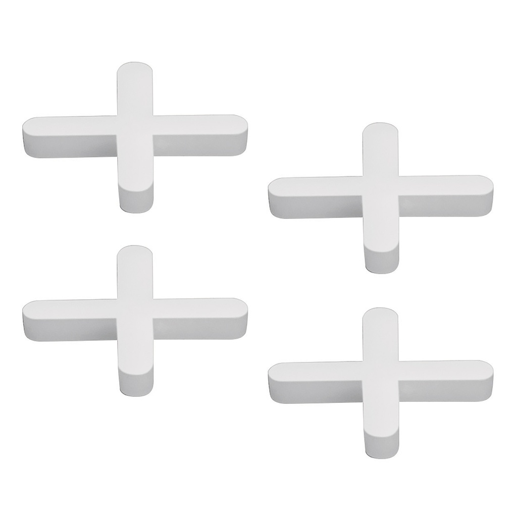 Paquete con 100 separadores de loseta de 5 mm