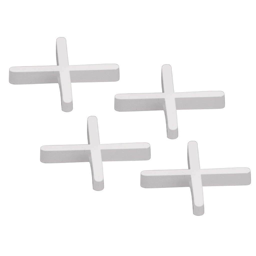 Paquete con 200 separadores de loseta de 2 mm