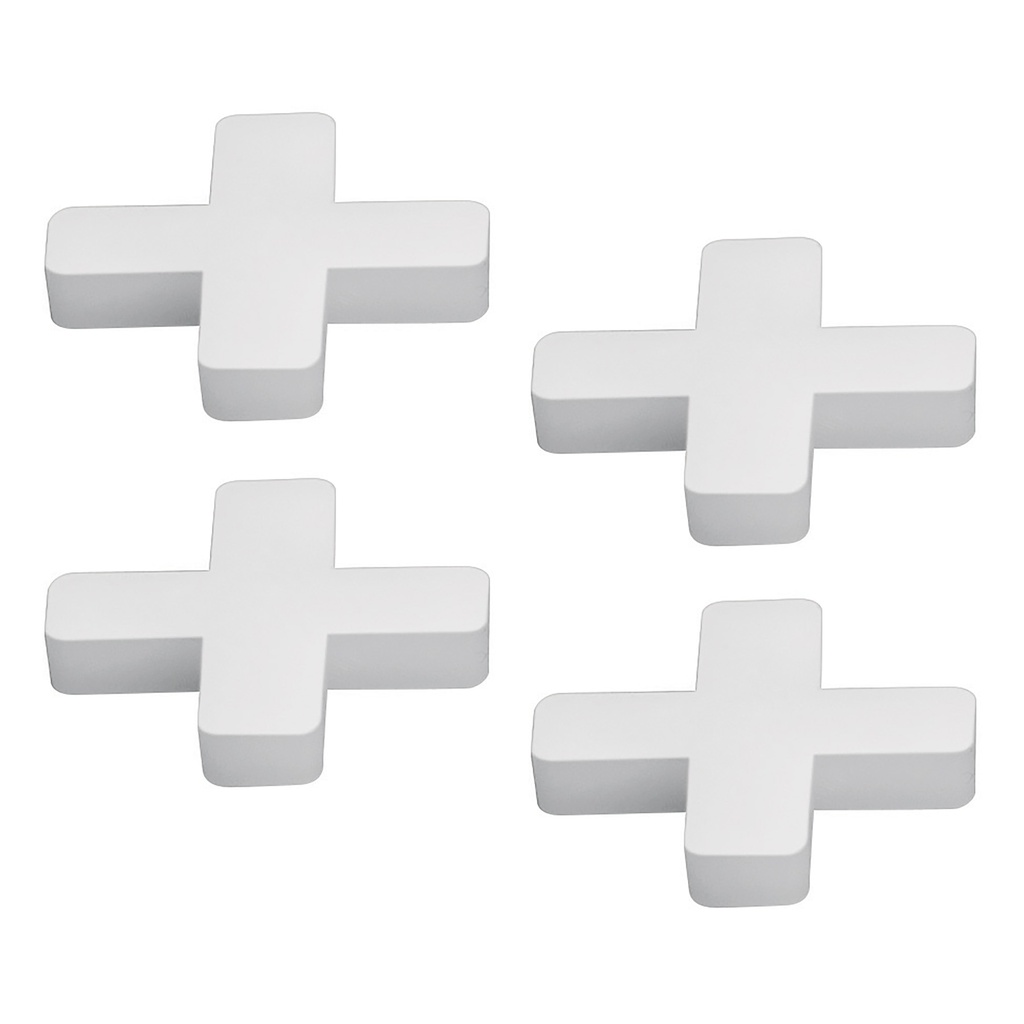 Paquete con 75 separadores de loseta de 8 mm