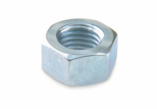 Paquete de 10 tuercas hexagonales galvanizadas de 5/16"