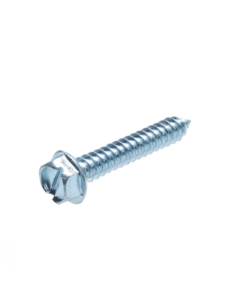 Paquete de 100 pijas lamina hexagonal de 1/4" x 1 1/2"