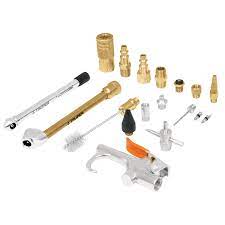 Paquete de 18 piezas para compresor de aire cuerda 1/4" NPT