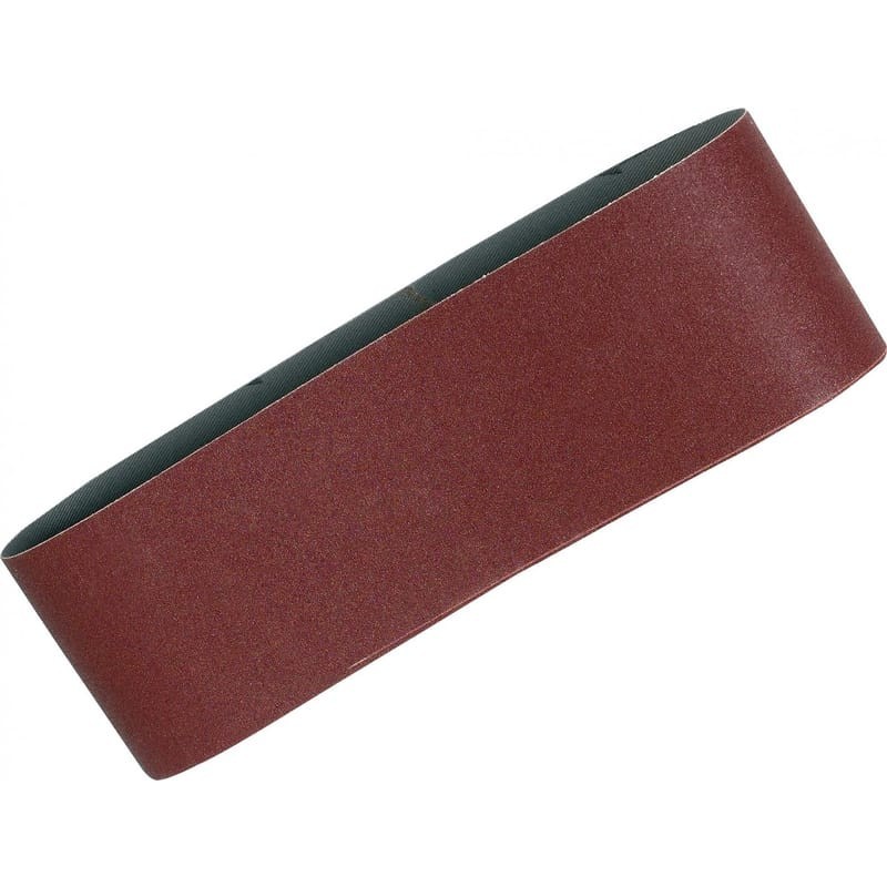 Paquete de 3 lijas de banda grano 80 de 3" x 24"