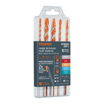 Paquete de 5 brocas multimaterial
