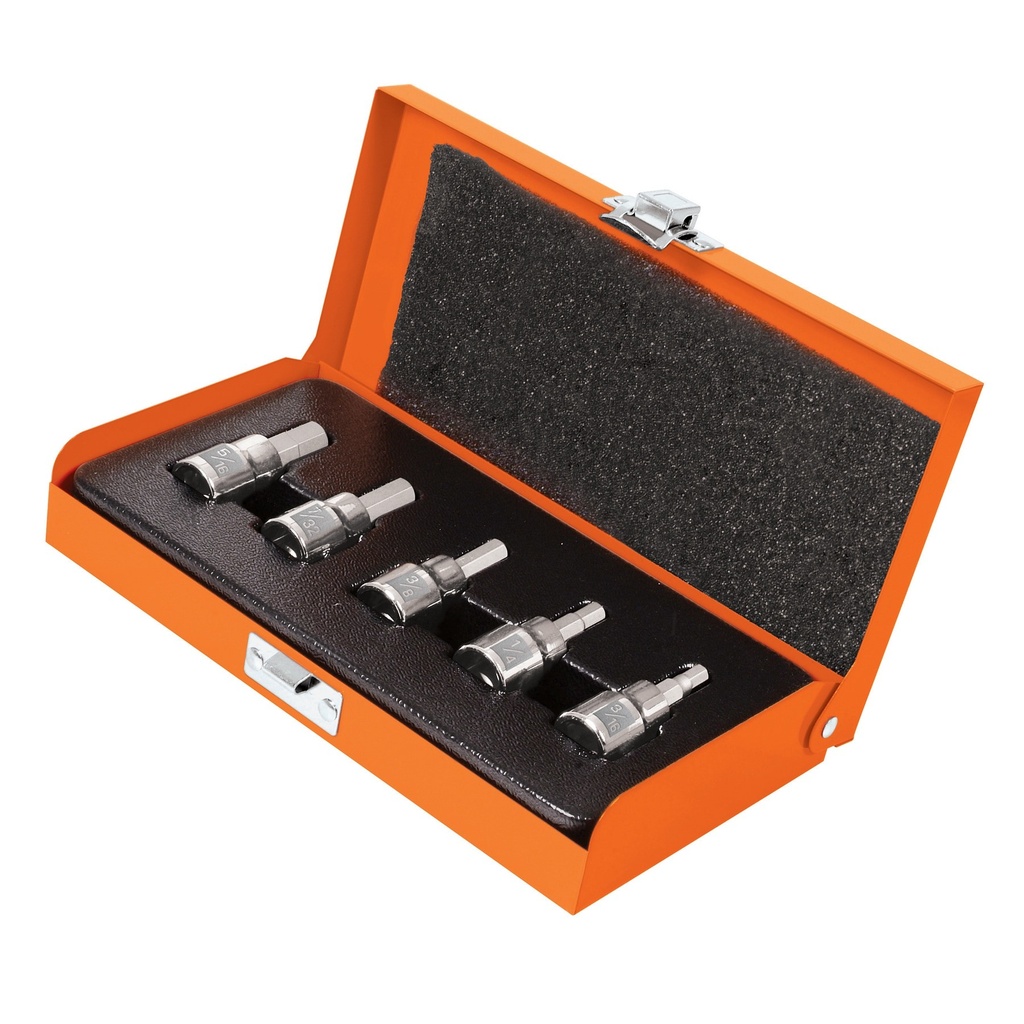 Paquete de 5 dados magnéticos de 3/162 a 3/16"
