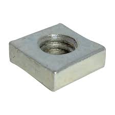 Paquete de 50 tuercas cuadrada de 1/8"