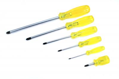 Paquete de 6 desarmadores punta cruz (9600a)