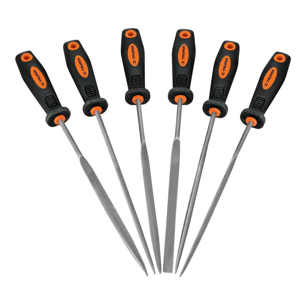 Paquete de 6 limas para joyero