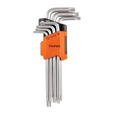 Paquete de 7 llaves torx 