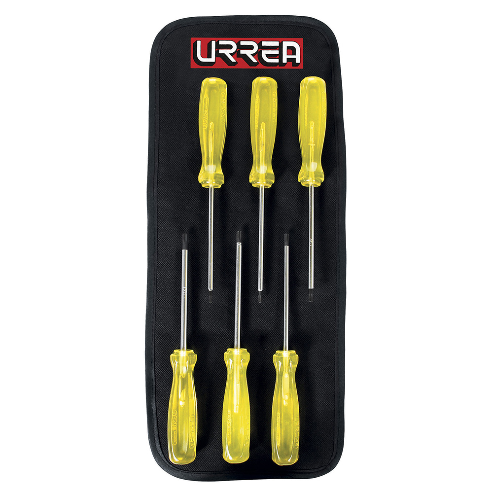 Paquete de desarmadores urrea torx 93W