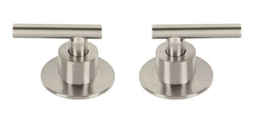 Par de maneral brujas satin/cromo 11450