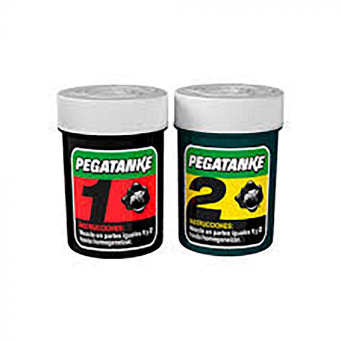 Pegatanke soldadura en frio presentación transparente