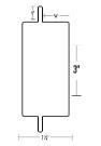 Perfil K-300 en C-18