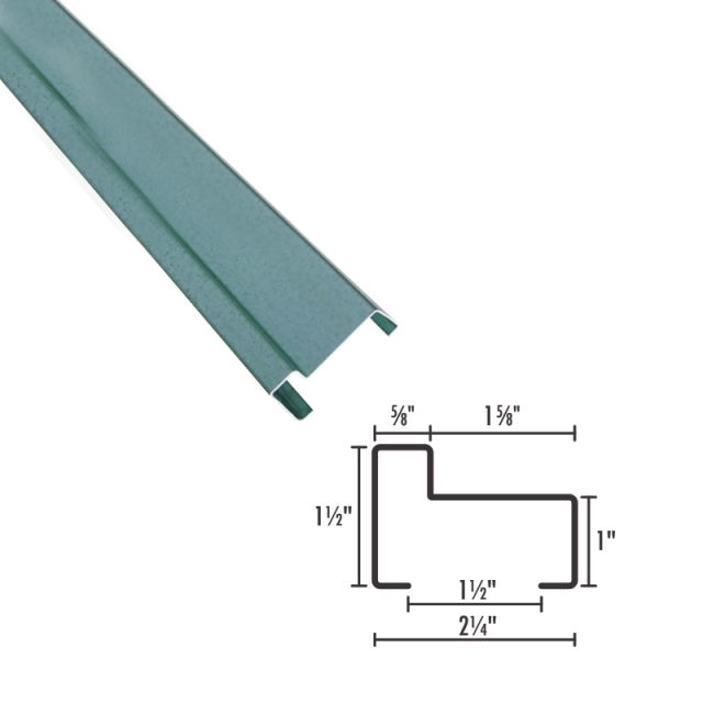 Perfil zintro M-225 en C-18 de 5.5 mts