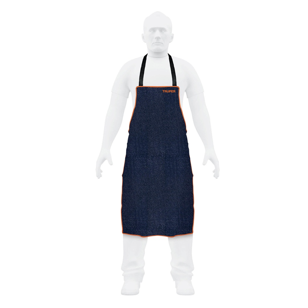 Peto para soldar de mezclilla