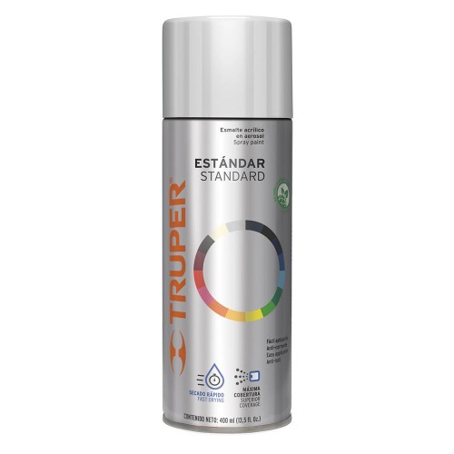 Pintura en aerosol de 400 ml blanco brillante